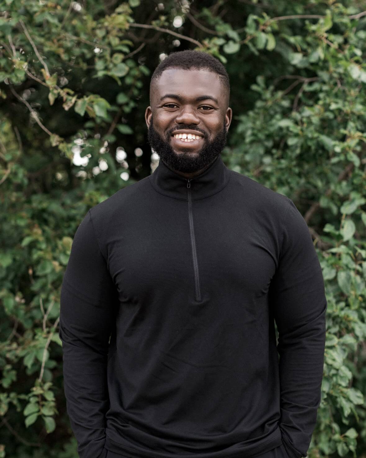 Doug Koomson, smiling.